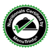 Nutritional Certified by Menu Trinto